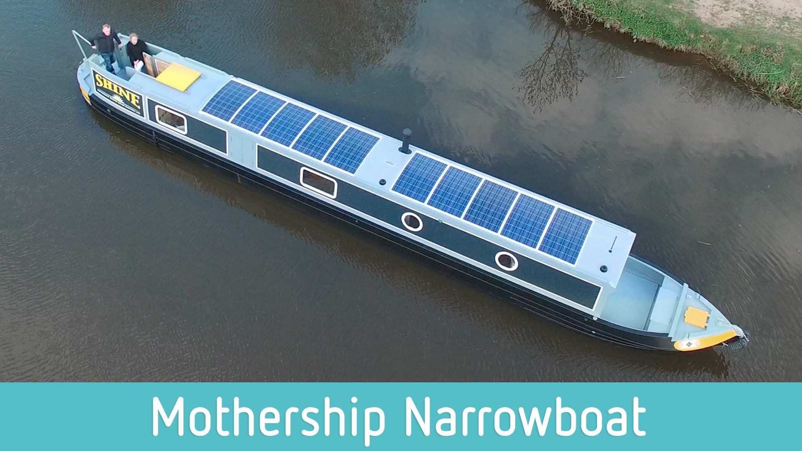 Mothership Solar Electric Narrowboat