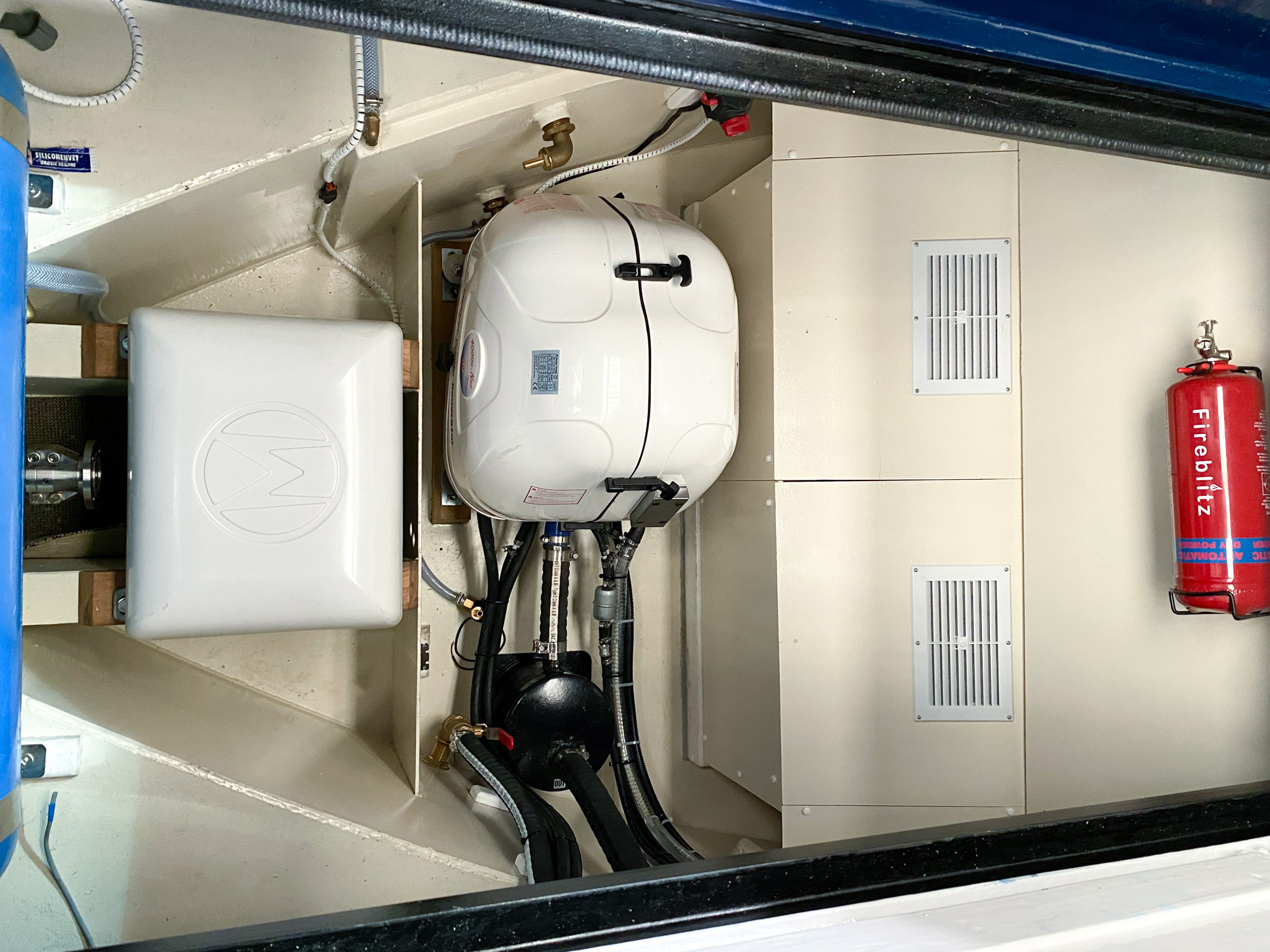 Water cooled electric motor