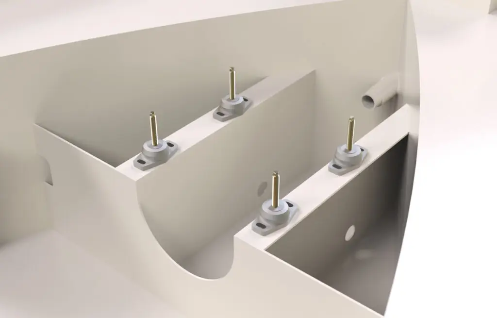Installing and electric motor on a boat
